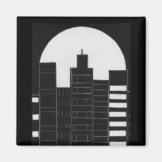 ムーン照明 マグネット (正面)