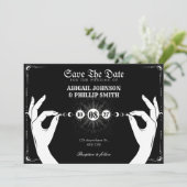 ムーン神秘的な魔法結婚ハンド 招待状 (スタンド正面)