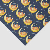 ムーン銀河系カッコいいオレンジキャットスターズ宇宙 薄葉紙 (詳細)