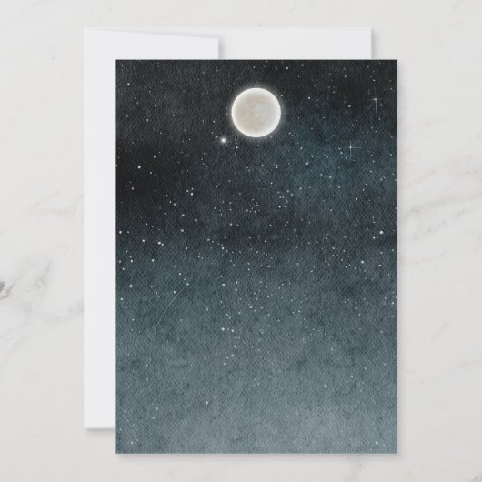 ムーン銀河系誕生日 招待状 (裏面)