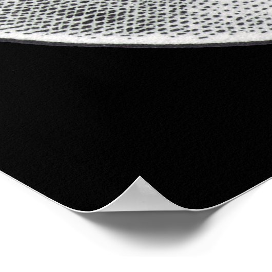 ムーン顔 ポスター (角)