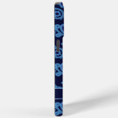 ムーン魔法スターズハートシアルミッドナイトブルー Case-Mate iPhoneケース (裏面 / 右)