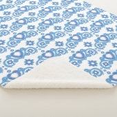 ムーン魔法スターズハートシレンジホワイト シェルパブランケット (3/4)