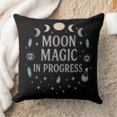 ムーン魔法進行中 – 天空の景色 クッション (ブランケット)