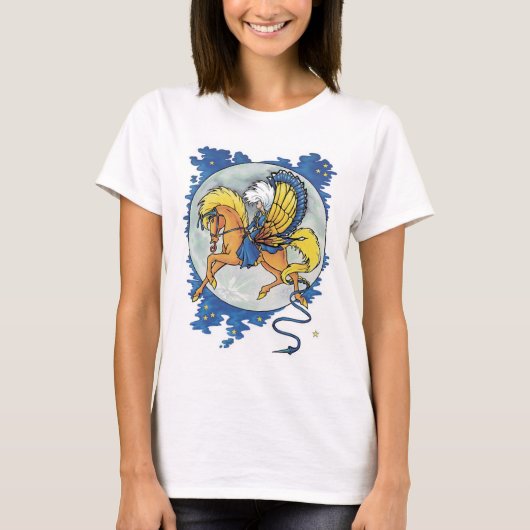 ムーン魔法 Tシャツ (正面)