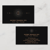 *~*ムーン·アルケミー·シャーマン聖地曼荼羅 名刺 (正面/裏面)