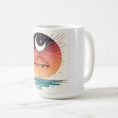 ムーン&アンブレラスルアルボホーライン コーヒーマグカップ (正面右)