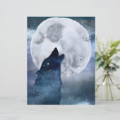 ムーン&ウルフナイトズスカイスクラップブック紙 (スタンド正面)