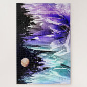 「ムーン・オーバー・アイスランド」 ジグソーパズル (縦)