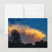 ムーン・オーバー・ストーム・クラウド ポストカード (正面/裏面)