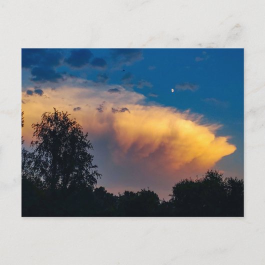 ムーン・オーバー・ストーム・クラウド ポストカード (正面)