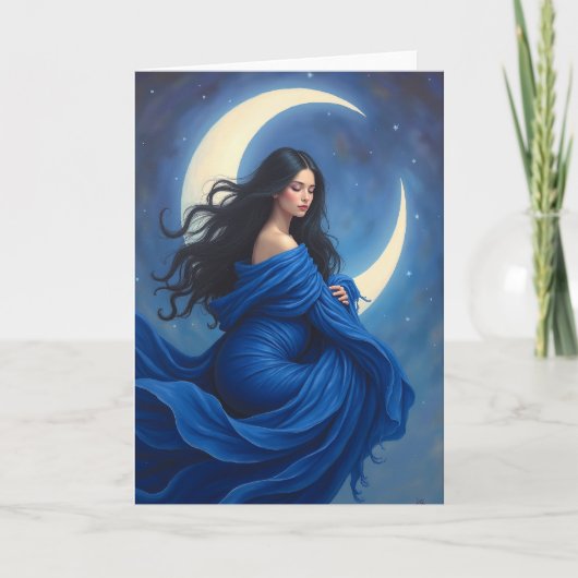 ムーン・ゴッデス・バースデーカード カード (正面)