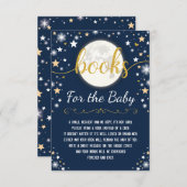 ムーン&スターズブックスベビーTwinkleスターシャワー エンクロージャーカード (正面/裏面)