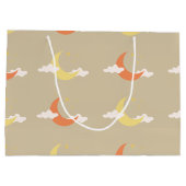 ムーン&スターズラージ抱き枕 ラージペーパーバッグ (裏面)