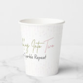 ムーン&スターズ パーティー カップ Sip Sparkle Repeat 紙コップ (裏面)