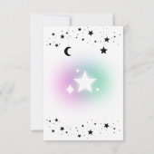 ムーン＆スターズ 招待状 (裏面)
