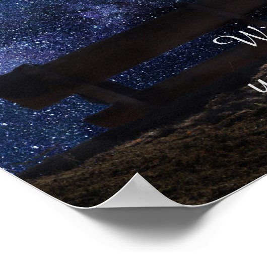 ムーン&スター感動的引用文 ポスター (角)