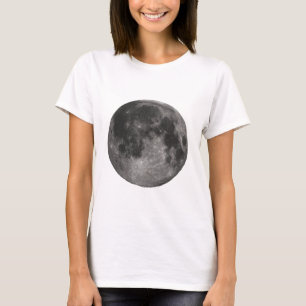 ムーン スペース オフィス パーティー シャワー ピース ラブ アート Tシャツ