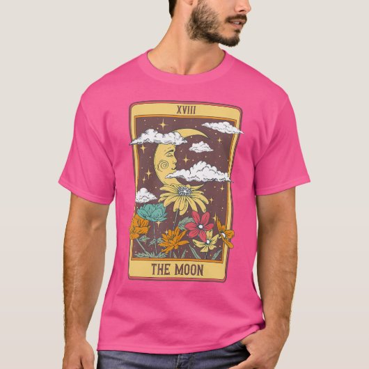 ムーン タロット カード Tシャツ (正面)