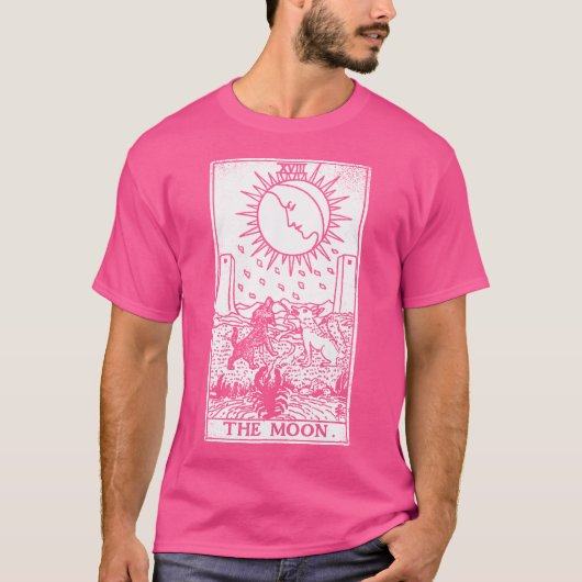 ムーン タロット カード Tシャツ (正面)
