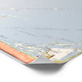 ムーン – Sci-fiヴィンテージ旅行ポスター ポスター (角)