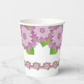 ムーヴアンドパープルフローラ 紙コップ (左)