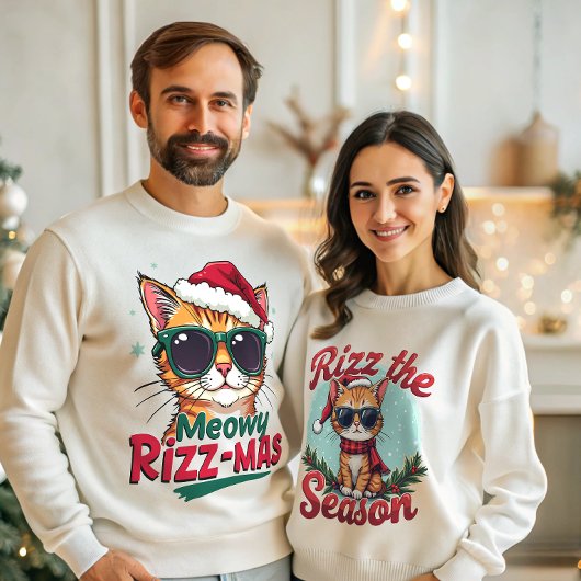 ムーヴィリザンス – マスクリスマおもしろいスリッツマスサンタクロース スウェットシャツ