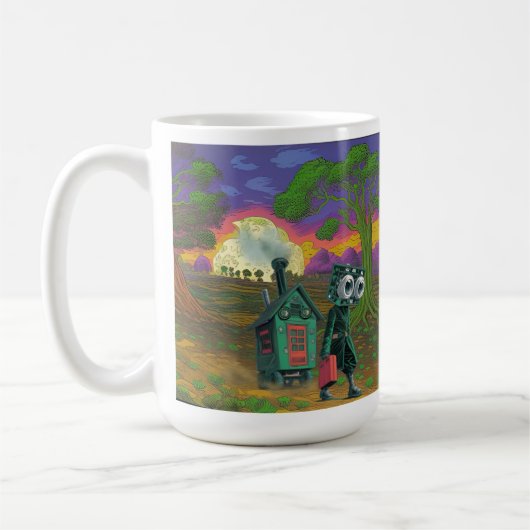 ムーヴィン・オン コーヒーマグカップ (左)