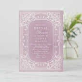 ムーヴエレガントロマンヴィンテージブライダルシャワー 招待状 (スタンド正面)