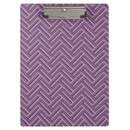 ムーヴストライプスの二重織りパターン クリップボード (正面)