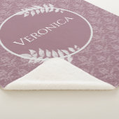 ムーヴダマエレガントスクシェラパーソナライズされたパブランケット シェルパブランケット (3/4)