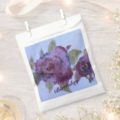 ムーヴパープルとブルー フェイバーバッグ (クリップ留めされた状態)