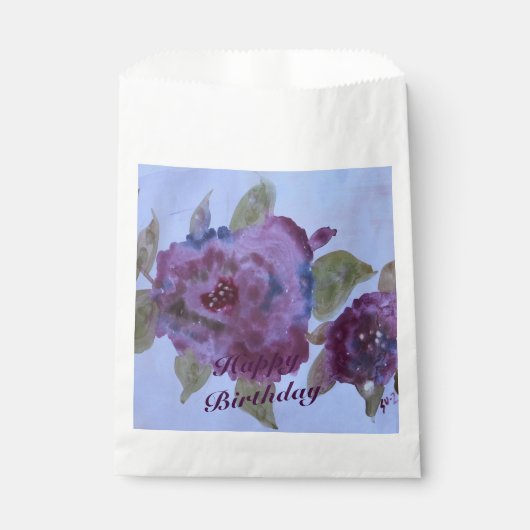 ムーヴパープルとブルー フェイバーバッグ (正面)