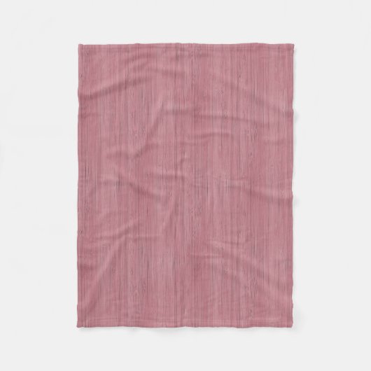 ムーヴパープルバンブーウッドグレインルック フリースブランケット (正面)