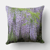 ムーヴパープルフジタリア花装飾用クッション クッション (裏面)