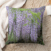ムーヴパープルフジタリア花装飾用クッション クッション (ブランケット)