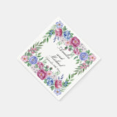 ムーヴブループオーニー結婚ズフローラ スタンダードカクテルナプキン (角)