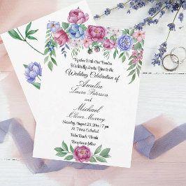 ムーヴブループオーニー結婚ズフローラ 招待状