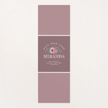 ムーヴモノグラム最高のマーエバーパーソナライズされたヨガマット