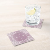 ムーヴロマンエレガントティックヴィンテージモノグラム スクエアペーパーコースター (インサイチュ)