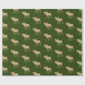 ムー素朴スパターン ラッピングペーパー (フラット)