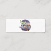 ムー読スの本をソファに置く|背景色を選択 スキニー名刺 (正面)