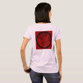ムー – かわいいアニメ Tシャツ (裏面フル)