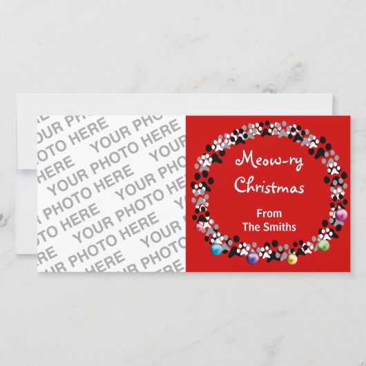 ムー・リー・クリスマス シーズンカード (正面)