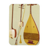 「ム」から三味線、胡弓、琵琶日本のを取り入れる。 マグネット (縦)