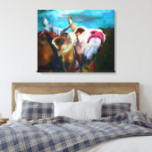 ムoooodで キャンバスプリント (インサイチュ (寝室))