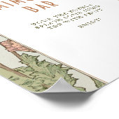 ムuchaのヴィンテージアートヌーボー写真ゲストブックサイン ポスター (角)