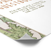 ムuchaの アートヌーボー スタイルの フォト ゲストブック サイン (角)