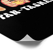 メおもしろいキシカンカス不気味幽霊パン ポスター (角)