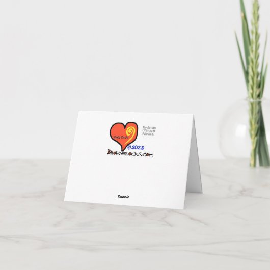 メおもしろいールとMailmenの実在誕生日カード カード (裏面)